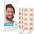 Proate 15 Count Breathing Nasal Strip Starter Kit, Reduce Snoring, Improve Sleep Quality - Extra Strength Snoring Solution-Sweat Resistant,Skin Safe Nasal Strips, White