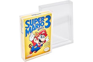 Platinum Protectors Acrylic Display Case for Nintendo NES Game Boxes Premium UV Protection