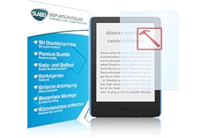 Slabo 2 x Folia kuloodporna PREMIUM na szyby kompatybilny z Amazon Kindle Kids (2022-11. Gen.) Folia ochronna prawdziwe szkło film szkło hartowane KLAR 9H szkło hartowane