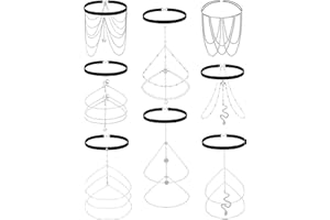 Morfetto 8 STÜCKE Oberschenkelketten Schlangenbeinkette Schmuck für Frauen Geschichtete Kristall Boho Körperketten Party Sommer Strand Oberschenkelschmuck für Frauen