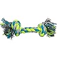 Trixie 32652 Denta Fun, corda da gioco in puro cotone, 28 cm, Colori assortiti, 1 pezzo