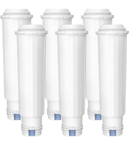 Lot De 4 Filtres à Eau EVERSPRING Pour Machine à Café - Compatible Krups F088, Melitta ProAqua, Nivona, AEG, Bosch, Siemens