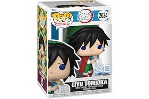 Funko Pop! Animation: Demon Slayer - Giyu - (Holidays)- Esclusiva Amazon - Figura in Vinile da Collezione - Idea Regalo - Merchandising Ufficiale - Anime Fans