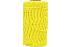 Alvinlite Nylon Masonry String, Scuba Diving Reel Line Replacement Underwater Finger Spool Reel Round Line for Safety Dive Marker Dive Float Flag (83Meter)