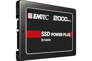Emtec ECSSD2TX150 wewnętrzny dysk SSD 2,5 cala – wewnętrzny dysk SSD – SATA X150 Power Plus 3D NAND 2TB