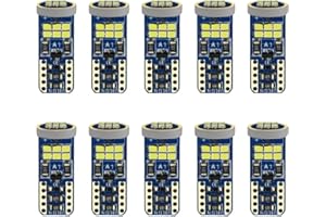 ATJTYSX 10 Stück Innenraumbeleuchtung Birne, Camper Kofferraumlicht Glühbirne, Weiß Fehlerfreie Boot