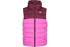 Trespass Kids Padded Gilet Oskar - Lightweight Puffer Gilet, Quilted Padded Bodywarmer with Pockets, Boys Girls Water Repellent Gilet for Outdoors, Casual Walking Travel