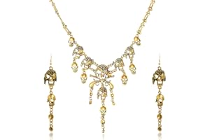 Scinzene 2 Stück Halskette Piraten Schädel Quaste Charm Kragen Lätzchen Für Frauen Horror Halskette Punk Piratenkostüm Damen, Pirate Accessories, Piratenkostüm (Gold)