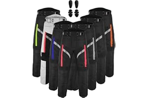 LIMA MOTO LIMA-MOTO Men’s Motorcycle Trousers Cordura 600D Waterproof – CE Approved EN 17092-4:2020, Knee & Hip Armour, Removable Liner, All Season, Anti-Skid, Zip to Jacket