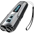 TERRIFI Dog Barking Control, Ultrasonic Dual Sensor Dog Bark Control Device with Training Modes, Dog Whistle and LED Flashlight - Rechargeable