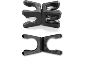 ‎SPORTIKEL24 SPORTIKEL24 Stangen- & Ringverbinder Clip – 2er-Set – für Ø 25 mm Stangen – Trainingsclip mit Ringhalter für Agility-Parcours & Hundesport