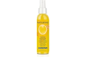 Naturtint | Loción de Camomila | Aclara el Cabello | Reflejos Dorados | Protector Solar Cabello | ECOCERT | 99,5% Ingredientes naturales, 125ml