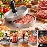Porsima YK1579 Al&uuml;minyum Hamburger ve K&ouml;fte Kalıbı K&ouml;fte Presi Şekillendirici Burger Press Pratik K&ouml;fte Yapma Aparatı