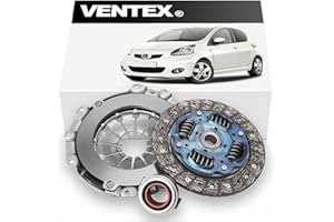 VENTEX® Replacement Clutch Kit VXC2601 Compatible with C1 Aygo 107 2005-2014 1.0 Petrol