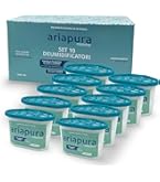 Deumidificatore A Base Di Cristalli Idrofili 6 Pack Da 500ml Ariapura, Con Aroma