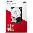 WD Red WD40EFAX, Disco duro interno 4TB NAS 3.5 pulgadas, Clase 5400 r.p.m, SATA 6 Gb/s, SMR, Caché 256MB