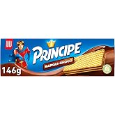 Prince Barqui-Choco Biscuits Wafer Filled with Fine Chocolate Layers 145 g | Chocolate filled wafer with irresistible flavor