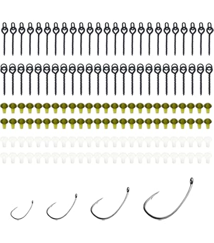 Pvc Infissi 18 Anellini Elastici Per Esche Pellet Boiles Carpfishing Surfcasting Granchio Pellet Pesca - Foto 14