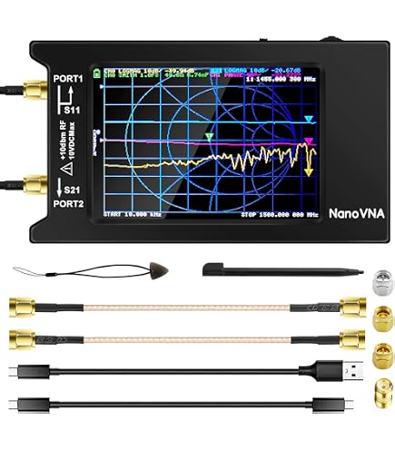 Kit Démonstration RF Pour NanoVNA - Carte Test Analyseur Réseau Vectoriel Avec Atténuateur