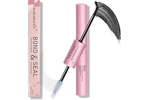 PROAMATE Eyelashes Glue Eyelash Bond and Seal Super Strong Hold Cluster Lash Adhesive Latex Free Waterproof Cluster Lash Glue for Eyelash Extension (5g bond +5g Seal)