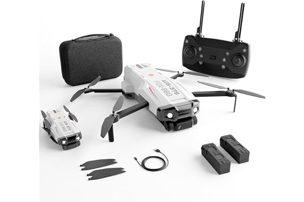 Lifelong Kids Drone Toy with Camera, Altitude Hold & Easy to Fly, 2X 1300mAh Batteries upto 30 Min Flight, Dual 1080P & 720P Cameras (LLCDRR01)