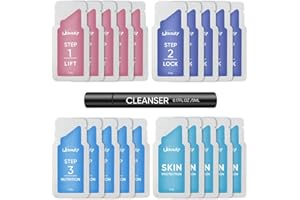 Libeauty Lash Lift, Brow Lamination, Lash Perm Kit, Eyebrow Lamination Kit, Lash Lift Kit, Long Lasting Salon Results, Lifting & Curling for Eyelashes(Just with Lotion)