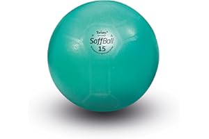 TONKEY ACTIVE LIFE - Palla Pilates SoffBall Maxafe - Fitball per Yoga, Fitness, Pilates, Fisioterapia e Riabilitazione - Accessori e Attrezzi per Allenamento a Casa e in Palestra