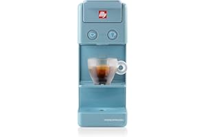 illy Caffè, Macchina da Caffè a Capsule Iperespresso Y3.3, 0.8 Litri, Azzurro Amalfi