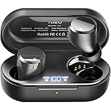TOZO T12 Kabellose Ohrhörer Bluetooth Kopfhörer mit Premium-Klangqualität, LED-Digitalanzeige und IPX8 Wasserdichten Kopfhöre