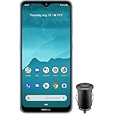 Nokia 6.2 Smartphone - Deutsche Ware (16cm (6, 3 Zoll), 64GB interner Speicher, 4GB RAM, Dual Sim) inkl KFZ-Adapter, Eis Farbe