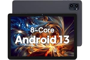 ApoloSign Tablettes tactiles Android 10,1 Pouces, Tablette à écran IPS Full HD, processeur 8 cœurs, 8 Go de RAM 64 Go de ROM, Extensible jusqu'à 128 Go