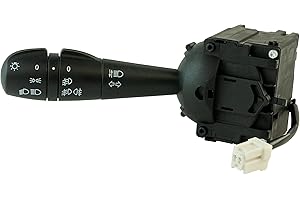 STARKIT PERFORMANCE Mando luces compatible para Sandero 2, Logan, Clio 4, Twingo 3, Duster, Lodgy, Logan MCV, Dokker, Trafic, NV300, Vivaro B, Captur (desde 2012) con luces antiniebla delanteras y traseras | 255401303R