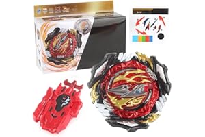 HOVCEH Bey Battling Tops, Gyro Set With Launcher, Burst Starter Includes String Launcher Metal Fusion Battle Top, Spinning Tops Toys for Kids Children Boys