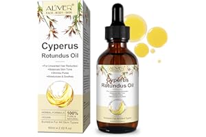 ABODIUSS Cyperus Rotundus Oil - 100% Pure and Natural Cyperus Oil for Skin Care and Hair Removal, Reduces Unwanted Hair Growth Naturally, Cyperus Rotundus Oil Rich in Flavonoids, 60 ml