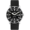 Vaer DS2 Quartz Dive Watch for Men - Ocean Ready 15 ATM, 39mm, Battery-Powered, Sapphire Crystal (+/- 20 Seconds per Month), Two Quick-Change 20mm Straps - Gift Set for Men