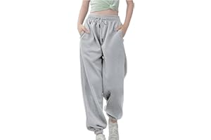 XINYUNZU Jogginghose Jungen Mädchen Jogging Hose Fleece Gefüttert Elastische Taille Sporthose Einfarbig Trainingshose Kinder Sweatpants Track Pants Outdoorhose Freizeithose 3-14 Jahre Alt