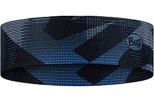 BUFF®| Cinta CoolNet UV® Slim Hombre Mujer Adulto Comoda, Proteccion UPF50, Deporte, Elastica, Material Reciclado, Calidad, Estrecha, Regula Temperatura, Talla Única, Azul