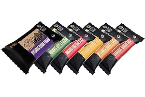 VPOINT LEISURE Torq Explore Flapjack 6 Bar Selection Box Bundle - Vegan Friendly - 6 x 65g Bars (Different Flavours)