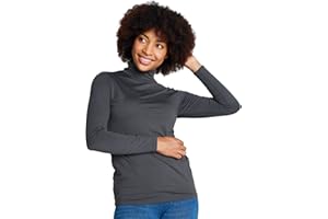 LAPASA Damski podkoszulek termiczny, stójka, polar wewnętrzny, bielizna termiczna z długim rękawem, bielizna funkcyjna górna część (L87 ciepły/L89 Ciepły/L116 Extra Warm)