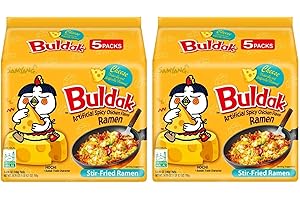 SAMYANG Hot Spicy Chicken Ramen Buldak Cheese 2 x 5 Stück