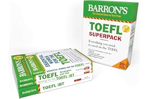 TOEFL iBT Superpack: 4 Books + Practice Tests + Audio Online (Barron's Test Prep)