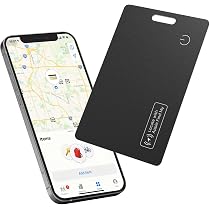 Traceur NOVOO Air Tag 1.6mm - Carte Bluetooth Ultra Mince - Compatible IOS - 6 Ans Autonomie