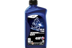 ELF SCOOTER 4 CITY 10W-40, Huile moteur 4 temps, 1 litre