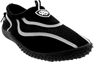 Aqua Shield Womens Beach Pool Sea Swimming Toggle Slip On Aqua Water Socks Surf Shoes