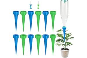 OunglyChoi Plant Watering Devices, 12 PACK Self-watering System for Plants Automatic Plants Waterer