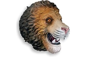 Deluxebase Wild Play Puppets - Leone Burattino Giocattolo a Guanto a Forma di Animale per Bambin