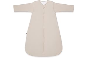 emma & noah Baby Schlafsack 3.5 TOG, Strampelsack für den Winter, in vielen Farben, Bio-Baumwolle, OEKO-TEX Zertifiziert, Abnehmbare Ärmel, Schlafsack für Neugeborene