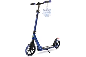 ‎SERENELIFE SereneLife Roller, Cityroller, Scooter, Tretroller, Big Wheel Scooter, Kickscooter- klappbar & Höhenverstellbar, Roller Erwachsene- & Kinder, Trotinet- mit Vorderfederung & Hinterradbremse, bis 100Kg