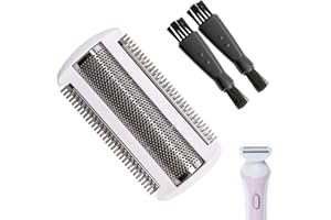 CKDSA Replacement Shaving Foil Head for BRL130 BRL140 BRL175 BRL146 Electric Ladyshaver Replacement Blades Accessories with Brush Replacement Shaver Head Film for Wet and Dry