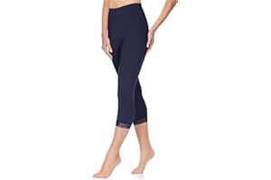 Merry Style Mallas 3/4 para Mujeres Leggins con Encaje de Mujer Leggings Pirata Pantalón Capri Deporte Pantalones para Primavera y Verano Malla Corta MS10-224